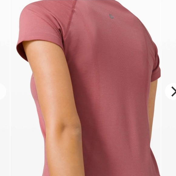Lululemon Swiftly Tech Short Sleeve T-Shirt Brier Rose Pink Size 2 - Picture 8 of 15